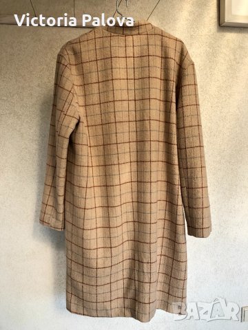 Леко модерно палто “кокон”, снимка 4 - Палта, манта - 30568617