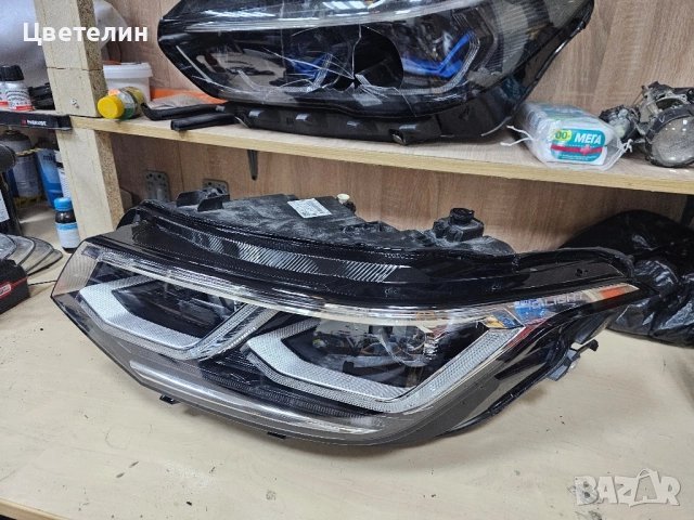 Ляв фар VW Tiguan lqv far тигуан, снимка 6 - Части - 51828163