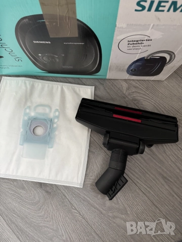Прахосмукачка с Торба Siemens Synchropower VS06A111 600W, снимка 7 - Прахосмукачки - 56167649