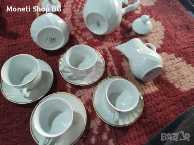 4-ри чаши с чинийки, снимка 7 - Сервизи - 48885398