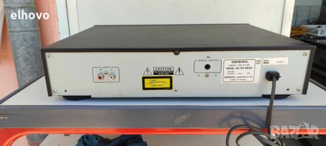 CD player Onkyo DX-6620, снимка 8 - Аудиосистеми - 50531667