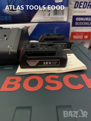 Bosch Professional Комплект Зарядно Устройство и 2 броя Батерии 18V , снимка 4 - Други инструменти - 56242853