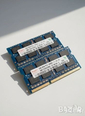 16GB (8x2) DDR3 2Rx8 8500S 1066MHz so-dimm 7-10-F1/2 hynix/micron, снимка 2 - RAM памет - 50413066