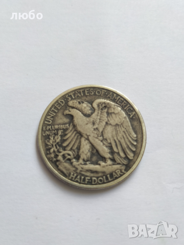 Сребърна Монета HALF DOLLAR 1936 , снимка 2 - Нумизматика и бонистика - 36400763