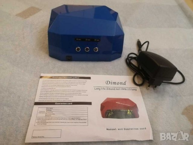 UV, CCFL LED лампа за гел лак за нокти. , снимка 4 - Педикюр и маникюр - 29558721