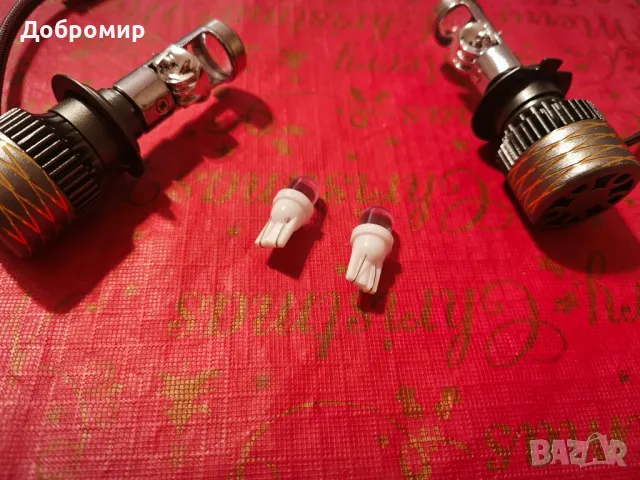 H7 led с лупа, подарък. , снимка 2 - Аксесоари и консумативи - 48775394