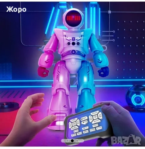 Програмируем интелигентен смарт робот с дистанционно управление 132418, снимка 7 - Електрически играчки - 47613348