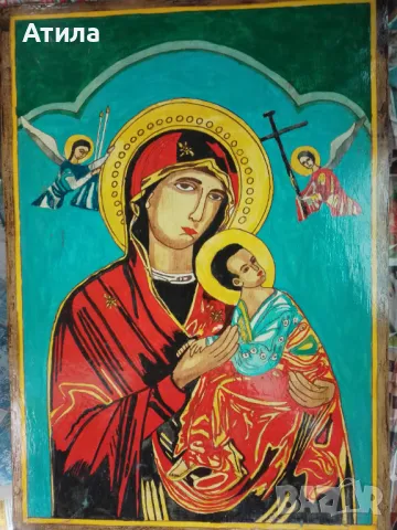 икони ръчно рисувани 48/34 см, снимка 17 - Други - 48179730