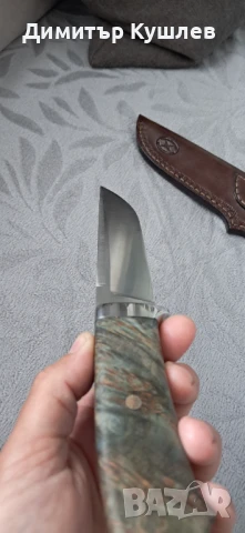 Нож от стомана S390, снимка 5 - Ножове - 50923796