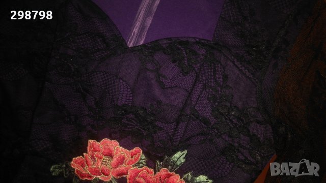 Уникална лилава рокля, снимка 5 - Рокли - 30547582