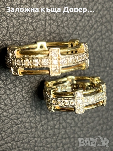 Златни Брачни венчални халки 14 K 585 Gold zlatni halki prasten brachni, снимка 5 - Пръстени - 52013327