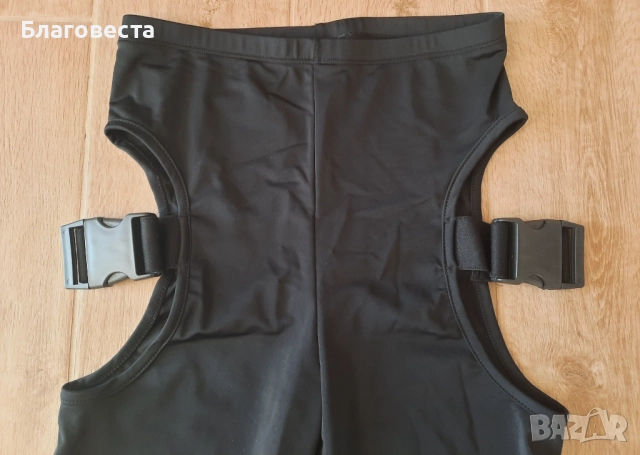 Ефектен къс клин с изрязани детайли , снимка 2 - Клинове - 52179906