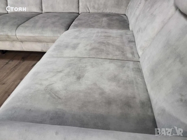 ПРОМОЦИЯ!!! Светло сив ъглов диван ZE - EM20028, снимка 8 - Дивани и мека мебел - 52837631