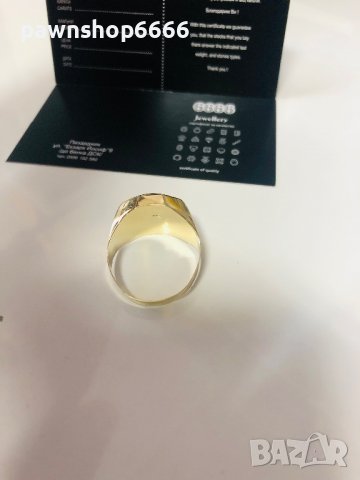 Златен пръстен 14к, снимка 8 - Пръстени - 38519604
