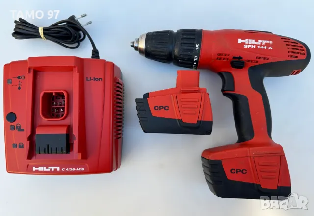 Hilti SFH 144-A - Трискоростен ударен винтоверт 14.4V, снимка 1