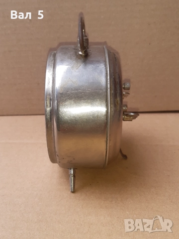 Рядък БЪЛГАРСКИ часовник , будилник РОДИНА . Работи, снимка 3 - Антикварни и старинни предмети - 52076346