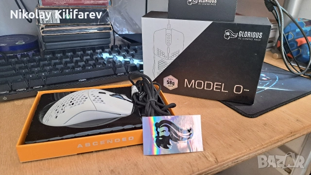 Glorious model O - Геймърска мишка, снимка 9 - Клавиатури и мишки - 53958240