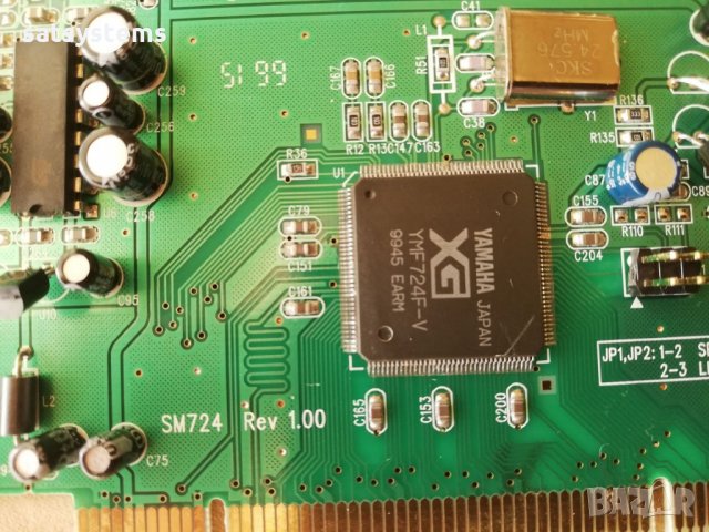 Звукова карта Yamaha XG SM724 PCI, снимка 6 - Други - 31941190