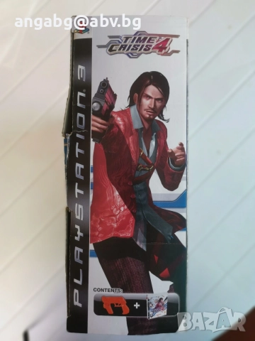 Time Crisis 4 Includes G-CON tm3, снимка 4 - Игри за PlayStation - 56309597
