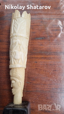 слонова кост. фигури, снимка 5 - Колекции - 54328857