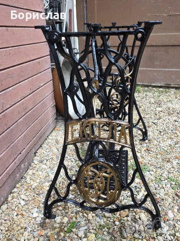 Метални крака от шевна машина Ексела, снимка 3 - Шевни машини - 54316537