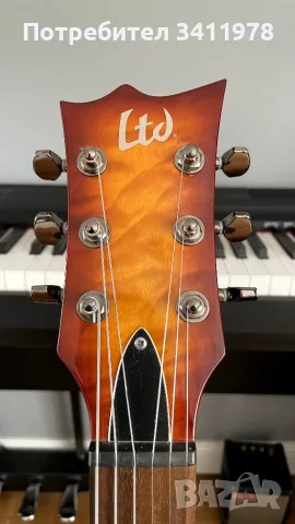 ESP LTD EC-100QM (2014), снимка 3 - Китари - 55801424