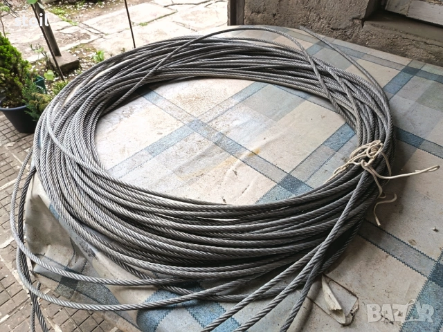 метално въже размер около 50 метра, 40 евро
