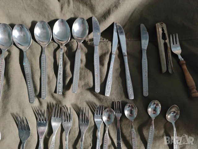 Продавам стари вилици и лъжици , снимка 6 - Сервизи - 54232656