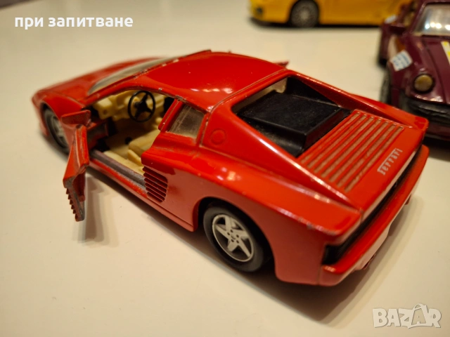 Колички Audi, Porsche 911, Lamborghini, Ferrari, Dodge Ram1/46 до 1/32, burrago Italy 1/43, снимка 12 - Колекции - 50531062
