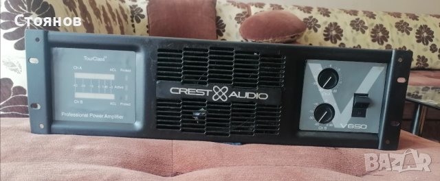 Крайно Стъпало CREST AUDIO V650, снимка 3 - Ресийвъри, усилватели, смесителни пултове - 42057073