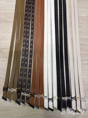 колани от естествена кожа в кутия louis vuitton , снимка 6 - Колани - 51735309