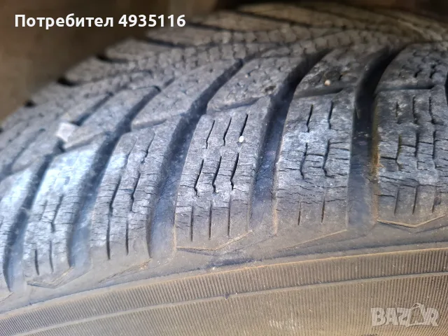 Продавам зимни гуми с джантите, снимка 4 - Гуми и джанти - 56230114