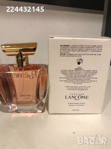 Lancome Poeme EDP 100ml Tester , снимка 2 - Дамски парфюми - 36753534