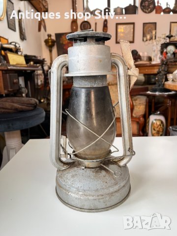 Стар газов фенер №1554, снимка 3 - Антикварни и старинни предмети - 35206778