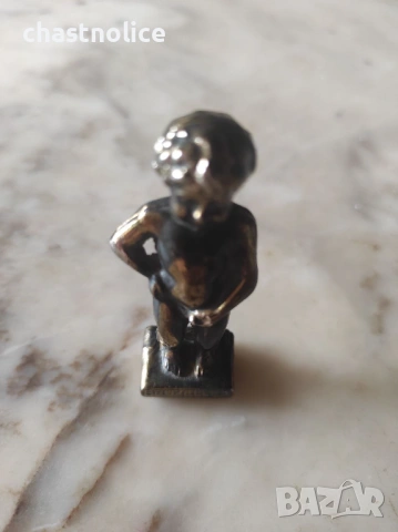 Продавам винтидж фигурка Manneken Pis BRUXELLES, снимка 2 - Антикварни и старинни предмети - 53897339