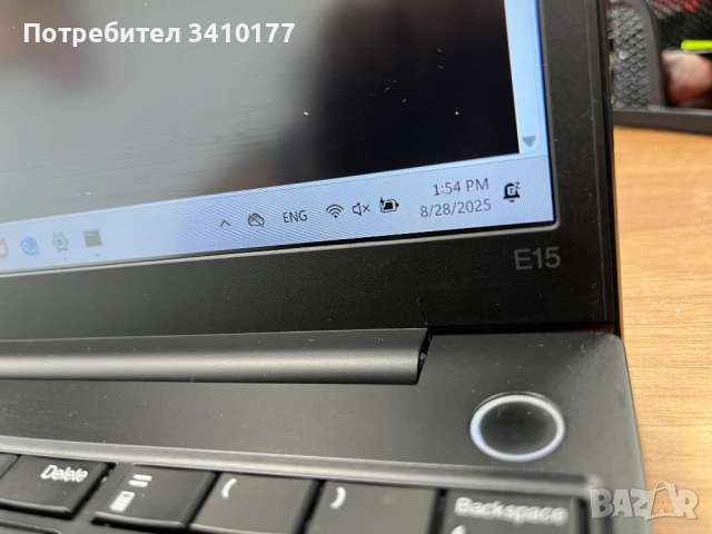 Продавам лаптоп модел Lenovo Thinkpad E15 G3, снимка 5 - Лаптопи за работа - 51578791