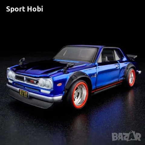 Hot Wheels RLC 2022 '72 Nissan Skyline H/T 2000 GT-R , снимка 4 - Колекции - 52034569