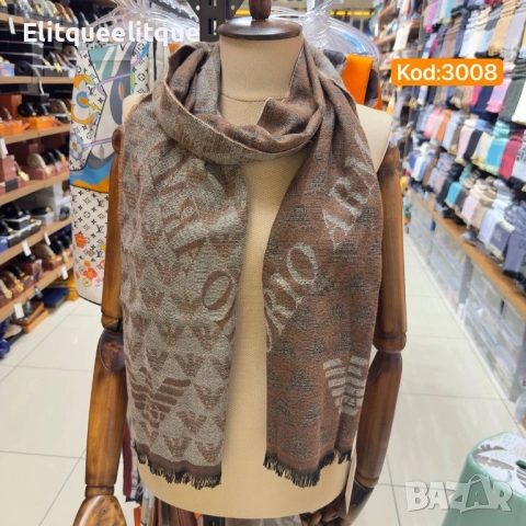 кашмирен шал emporio armani 