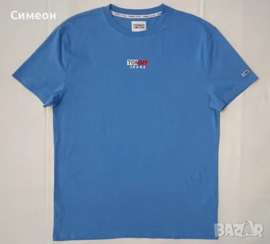 Tommy Jeans Entry Logo T-Shirt оригинална тениска М памучна фланелка, снимка 1 - Тениски - 48613622