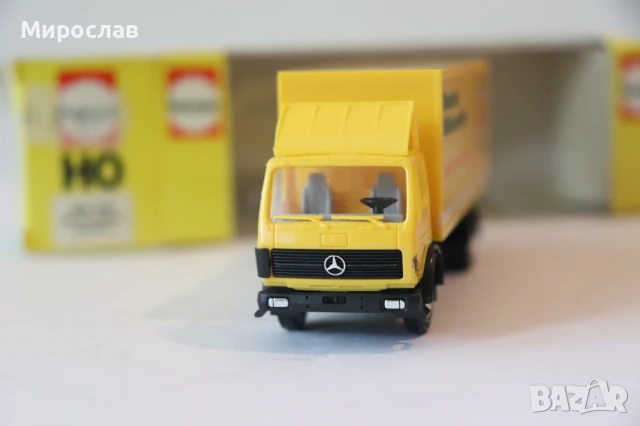 HERPA H0 1/87 MERCEDES BENZ КАМИОН МОДЕЛ КОЛИЧКА, снимка 8 - Колекции - 50523775