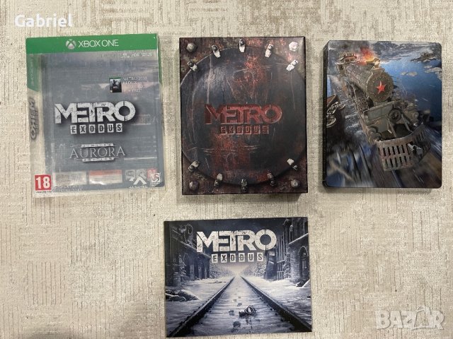 Metro Exodus Aurora Limited Edition Xbox One, снимка 3 - Игри за Xbox - 42815726