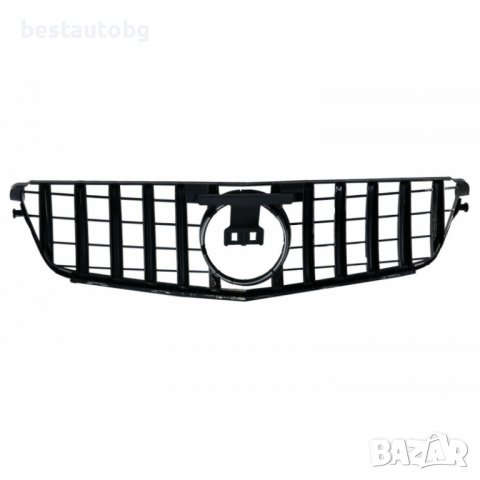 Решетка GT-R дизайн за Mercedes C-Class W204 (2007-2014) Черен гланц, снимка 4 - Аксесоари и консумативи - 39529405