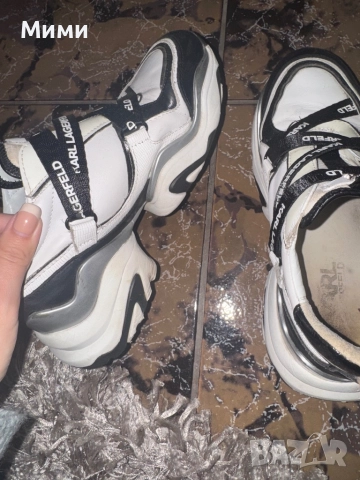 Обувки karl lagerfeld , снимка 3 - Маратонки - 52713929