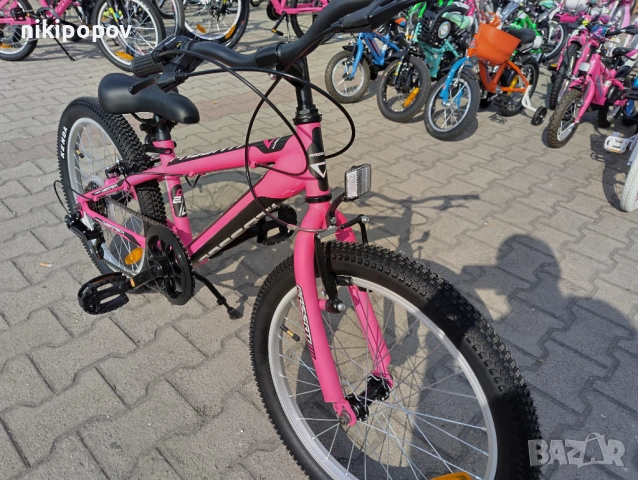 BG Велосипед 20" CYBER розов, снимка 12 - Велосипеди - 54334544