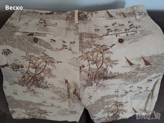 Мъжки летни къси панталони 
UNITED COLORS OF BENETTON , снимка 4 - Панталони - 48716727