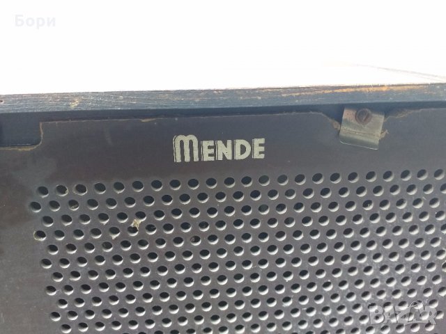 MENDE  Радио 1940г, снимка 9 - Радиокасетофони, транзистори - 29565725