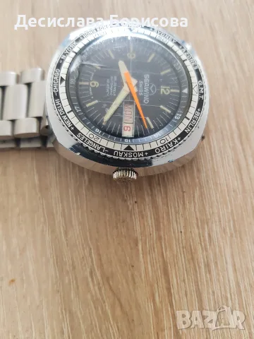 Ретро часовник SEAWIND SWISS, снимка 3 - Мъжки - 55775301