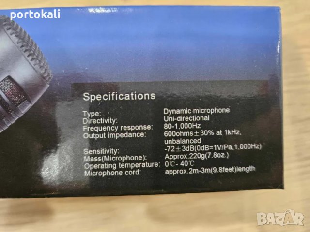 +Гаранция! НОВ! UDM-51 Микрофон + кабел , снимка 5 - Микрофони - 50000990