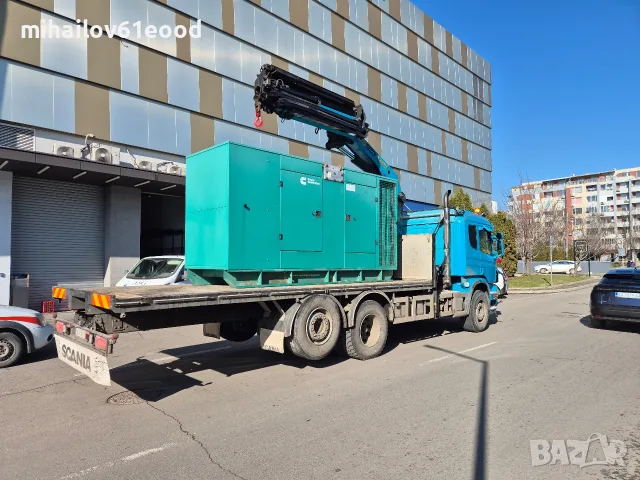 камион с кран транспорт и работа с кран, снимка 18 - Услуги с автокран - 55965911
