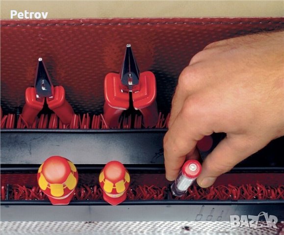 PARAT Made in Germany - ЧИСТО НОВ PROFI Куфар/Чанта за Инструменти от дебела естественна телешкакожа, снимка 6 - Клещи - 38719051